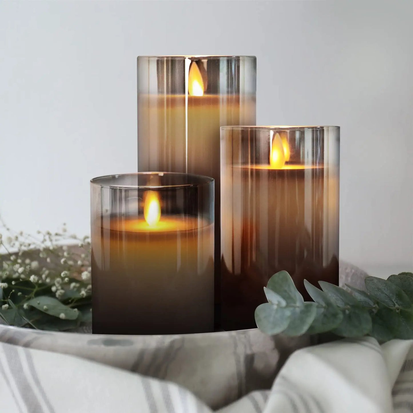 3x LED Candle