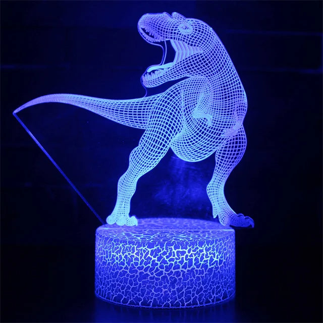 3D Dinosaur Night Light