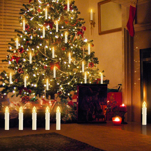Christmas (flameless) candle lights
