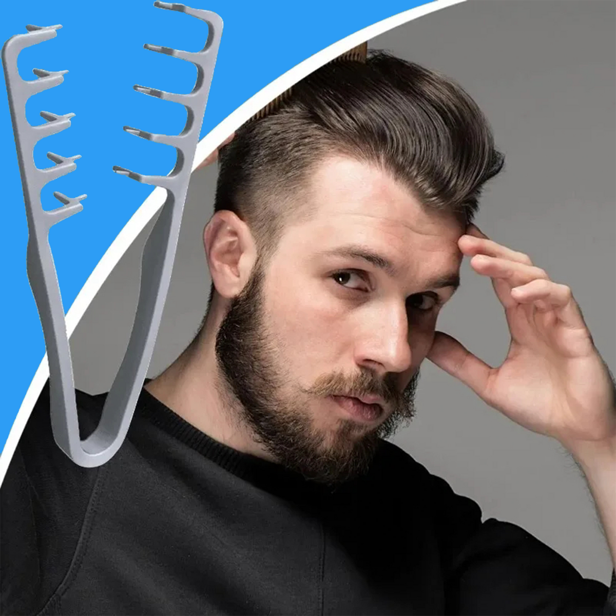 ✂️ TextureLift™ Hair Styling Comb