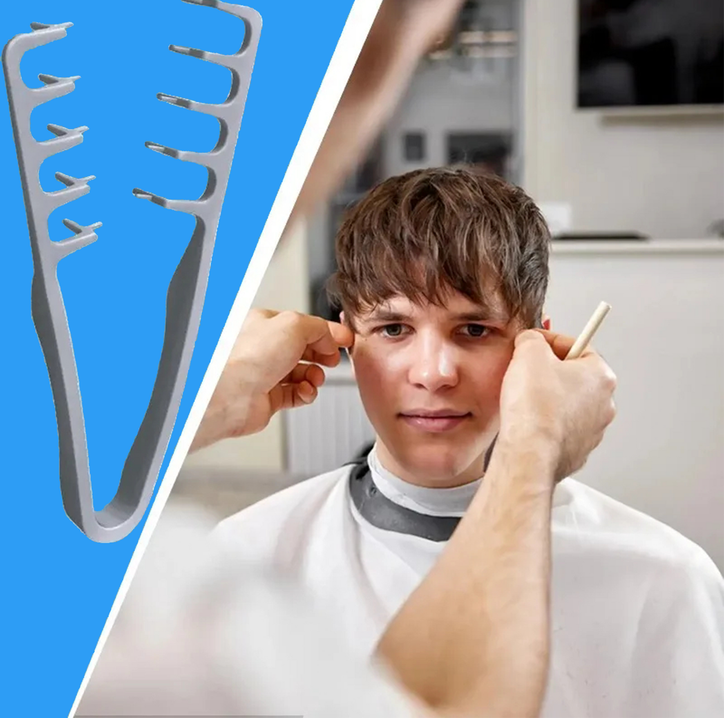 ✂️ TextureLift™ Hair Styling Comb