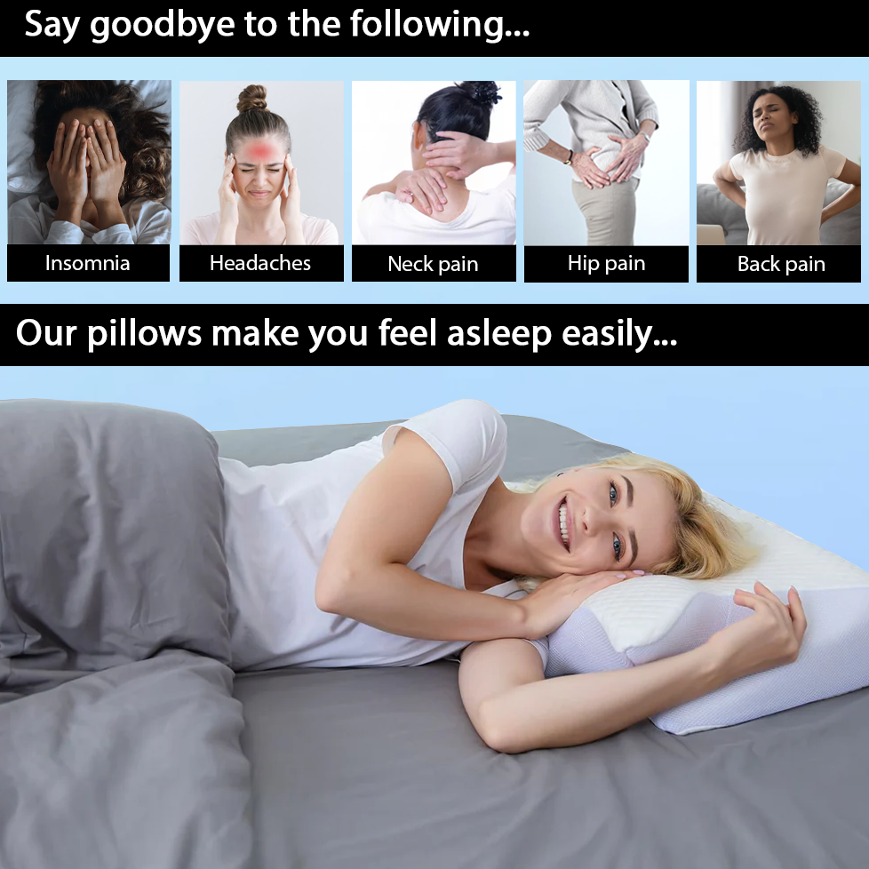 Ergonomic Memory Foam Pillow