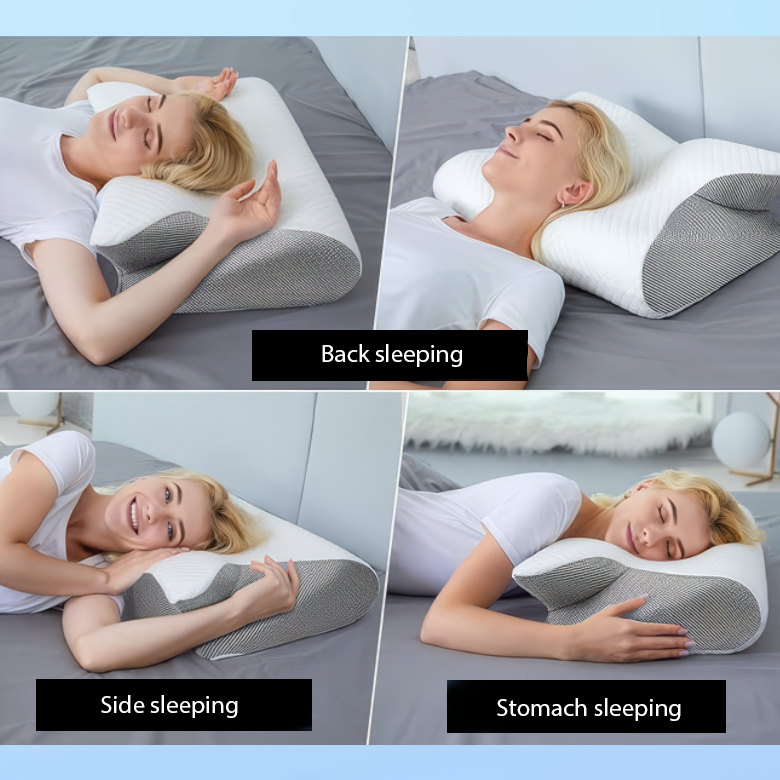 Ergonomic Memory Foam Pillow