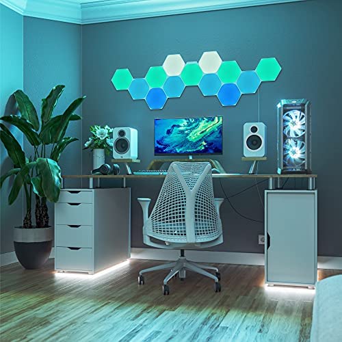 Multi-coloured hexagon Lights