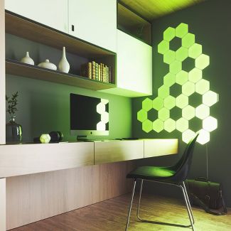 Multi-coloured hexagon Lights